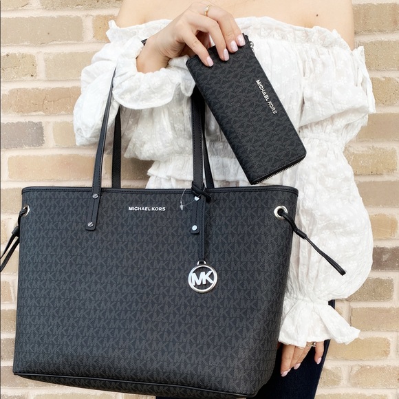 👜💕-NWT Michael Kors Tote&Wallet - Picture 2 of 8